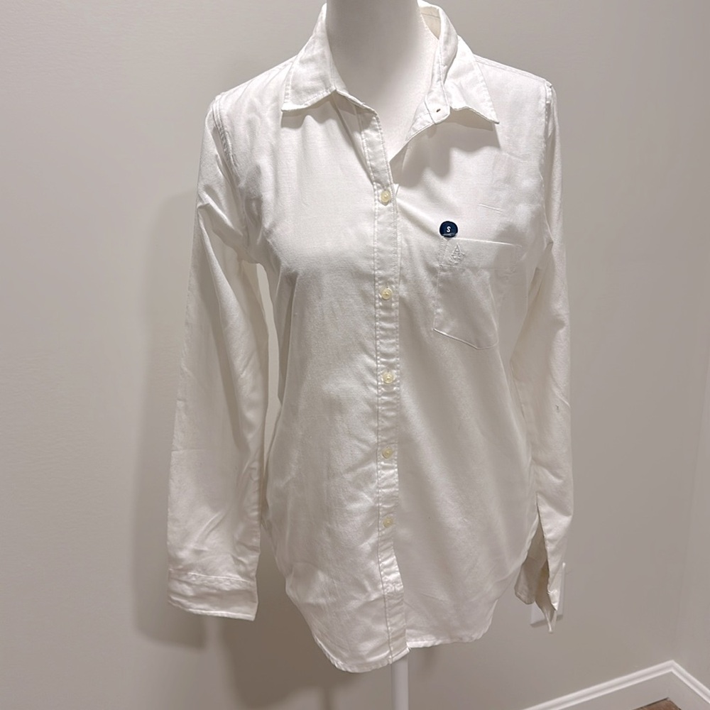 Abercrombie & Fitch white button up